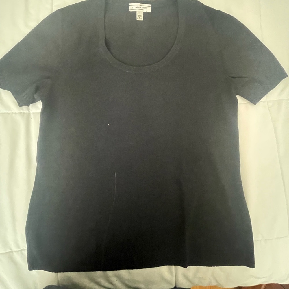 Black St. John Sport sweater